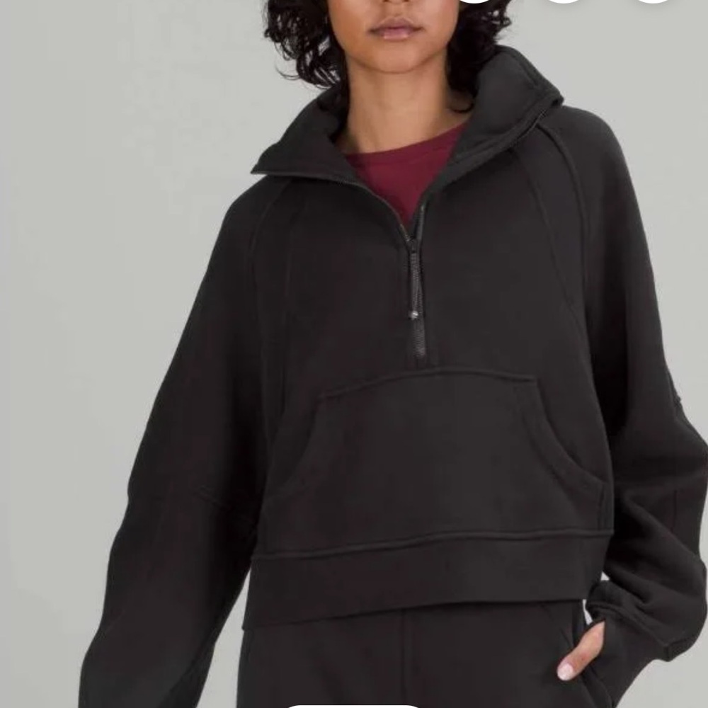 lululemon scuba oversized funnel neck